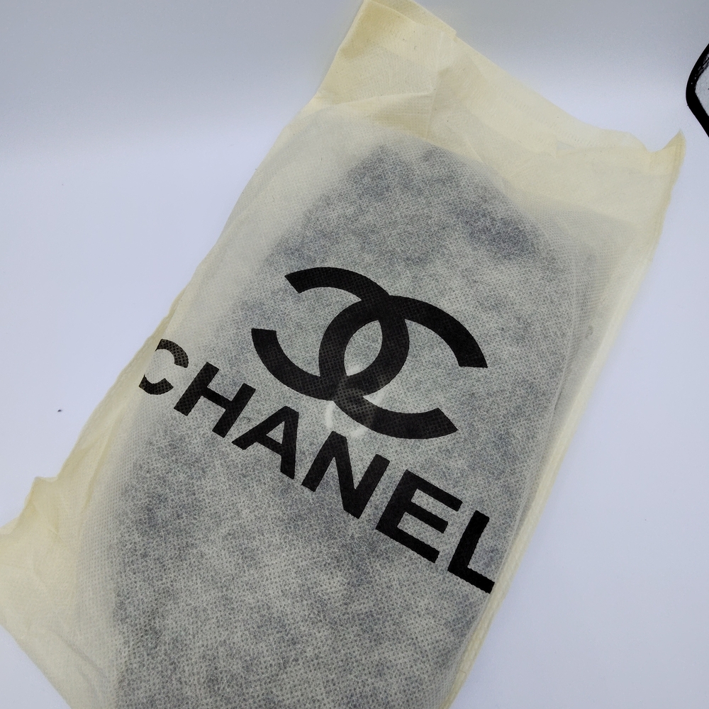 CHANEL Beaute Black Nylon Travel Case Zip Bottom Organizer Dust Bag VIP GWP Bag - Picture 12 of 12
